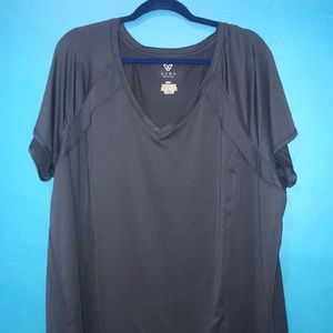 Navy Livi Active cross back top